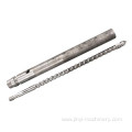 PET Processing Screw Barrel with Single Melt Tank